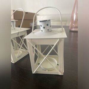 Tea candle lanterns